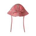 Gingham Sunhat - Red Check