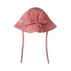 Gingham Sunhat - Red Check