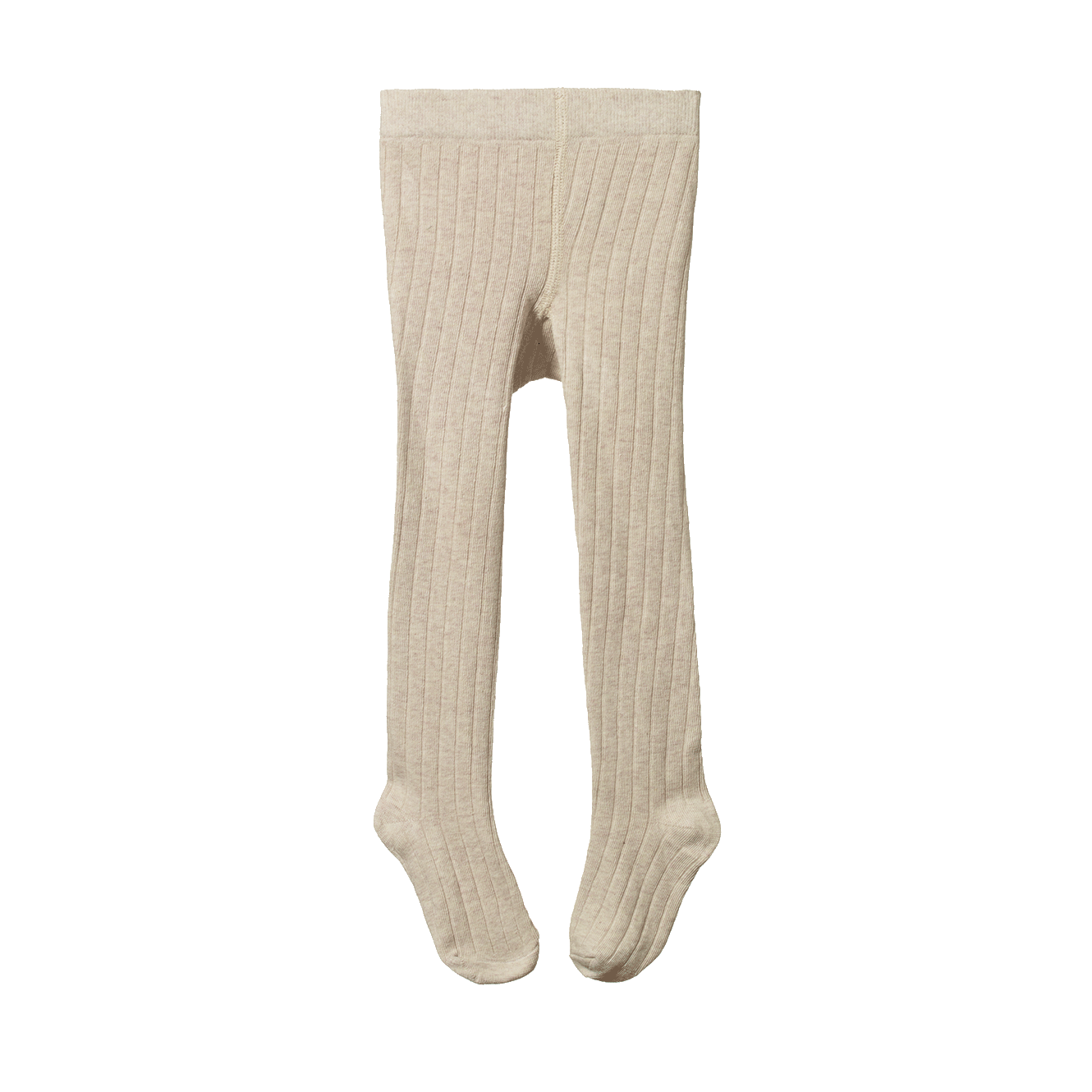Nature Baby Organic Cotton Tights - Oatmeal Marl