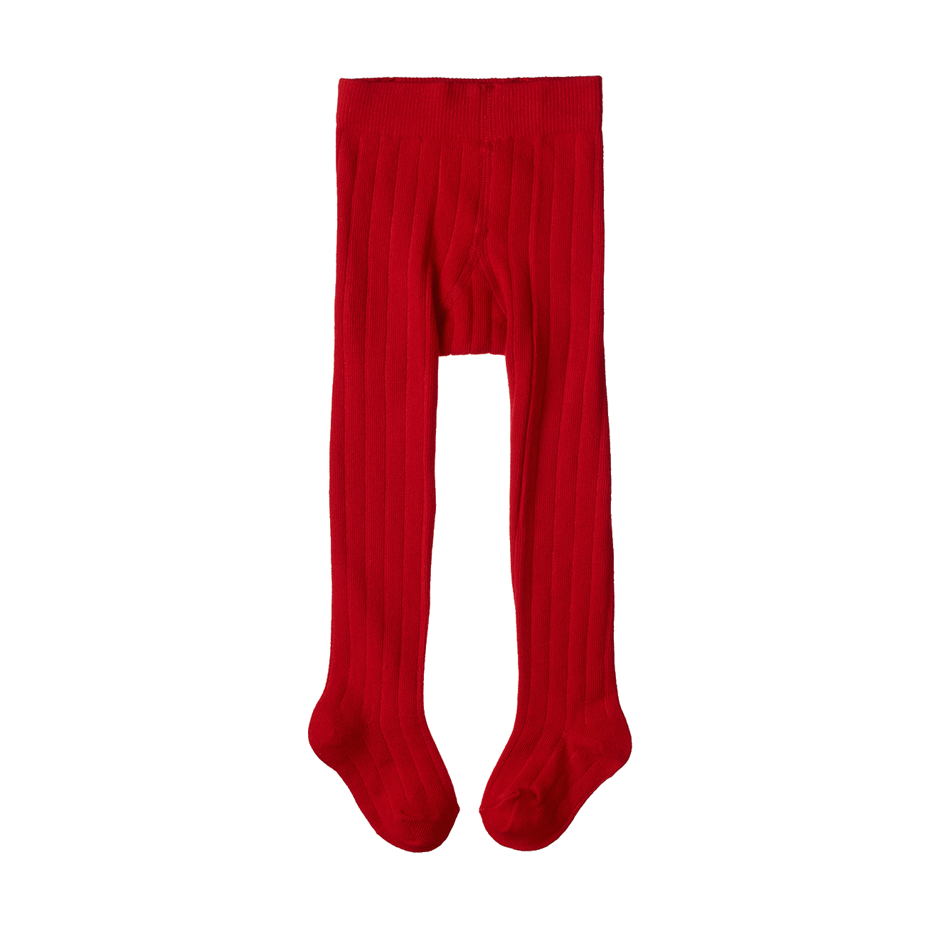 Organic Cotton Tights - Raspberry Red