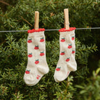 Organic Cotton Socks - Raspberries