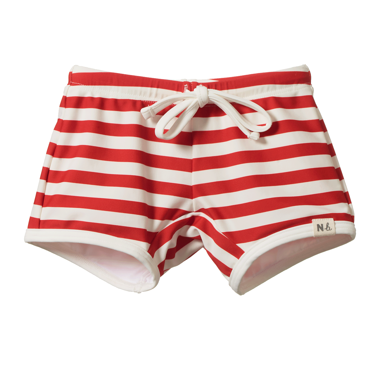 Nature Baby Splash Shorts - Red Sea Stripe