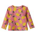 Splash Top - Lemmony Rose Print