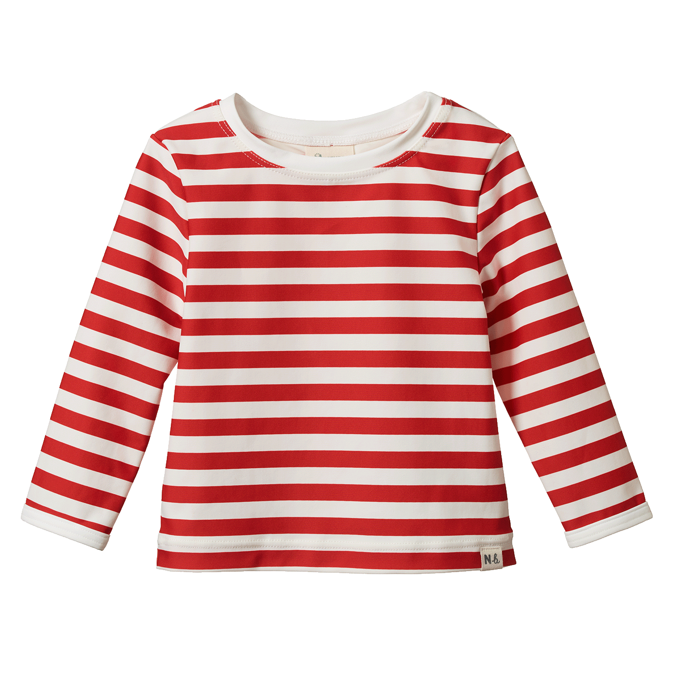 Nature Baby Splash Top - Red Sea Stripe