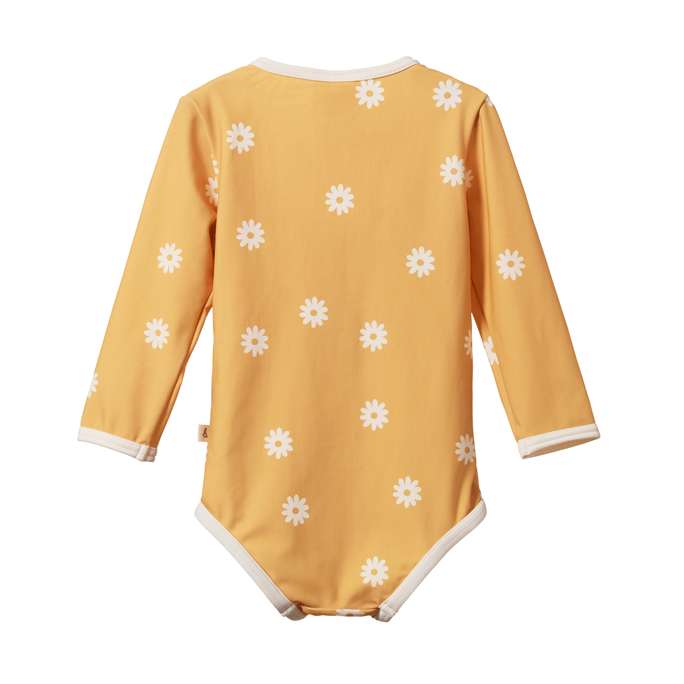 One Piece Bathing Swimsuit - Chamomile Sunshine Print