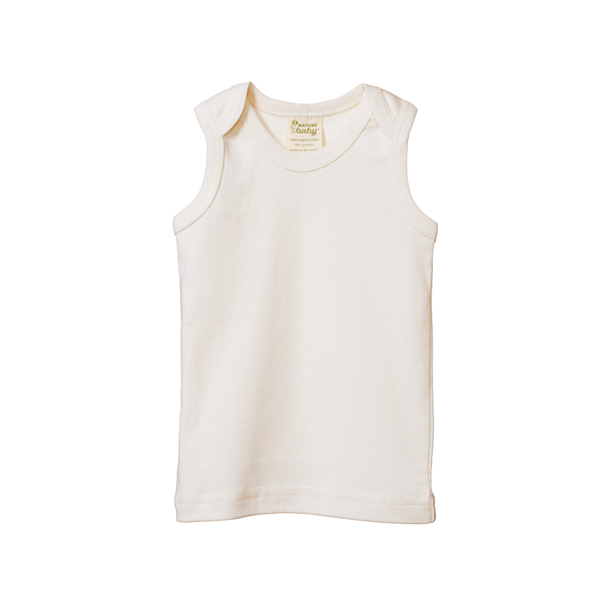 Nature Baby Singlet - Natural