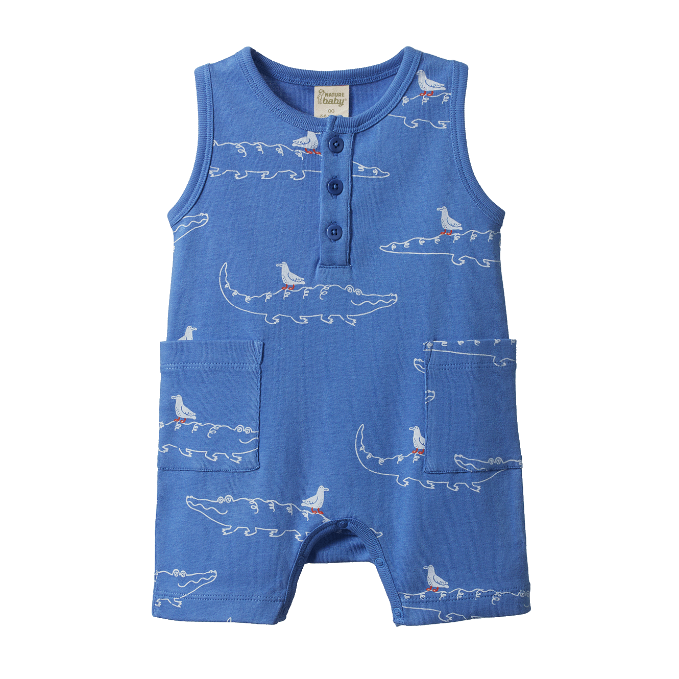 Camper Suit - Curious Crocodiles Reef Print