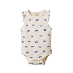 Fleur Bodysuit - Ribbons Print