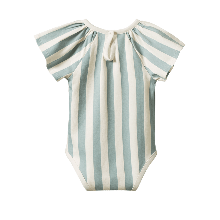 Nature Baby Faye Bodysuit - Star Dew Stripe
