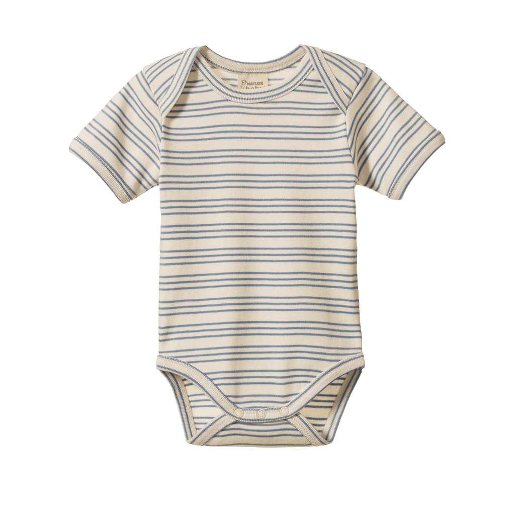 Short Sleeve Bodysuit - Stripe Trio