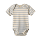 Short Sleeve Bodysuit - Stripe Trio