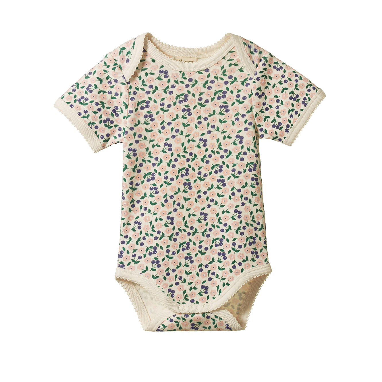 Short Sleeve Bodysuit - Briarwood Print
