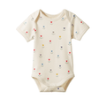 Short Sleeve Bodysuit - Delphine Print
