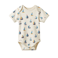 Short Sleeve Bodysuit - Regatta Print