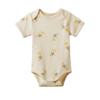 Short Sleeve Bodysuit - Fish Fable Print