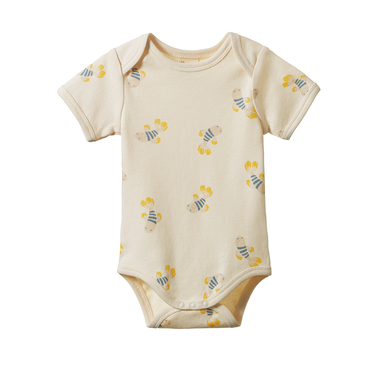 Short Sleeve Bodysuit - Fish Fable Print