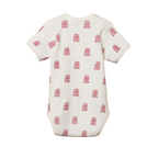 Nature Baby Short Sleeve Bodysuit - Tiki Print