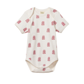 Short Sleeve Bodysuit - Tiki Print