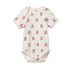 Nature Baby Short Sleeve Bodysuit - Tiki Print
