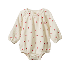 Meadow Bodysuit - Raspberry Print