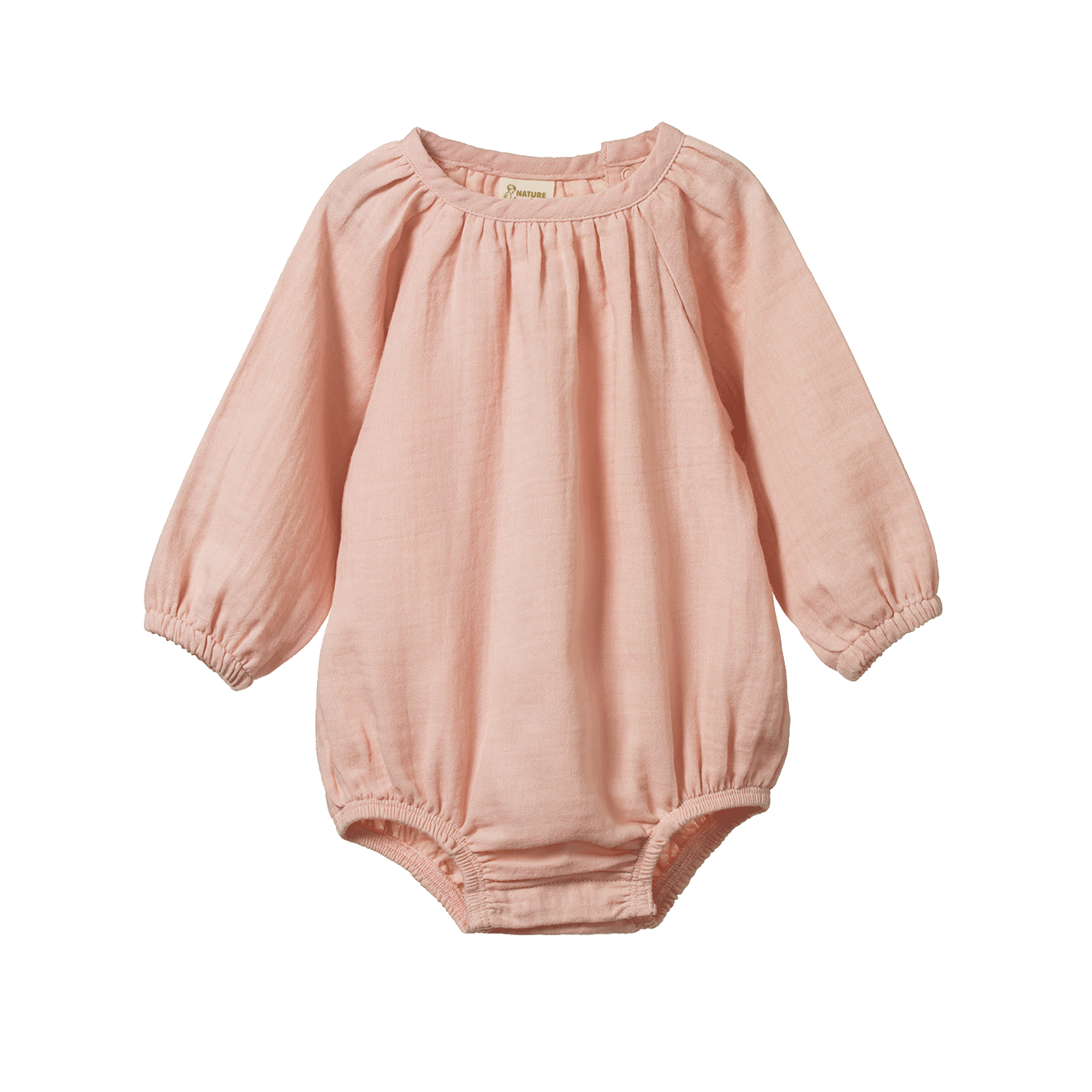 Nature Baby Meadow Bodysuit - Rose Dust Crinkle