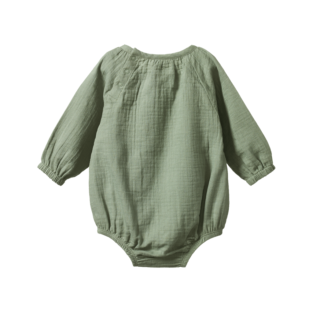 Nature Baby Meadow Bodysuit - Hedge Green