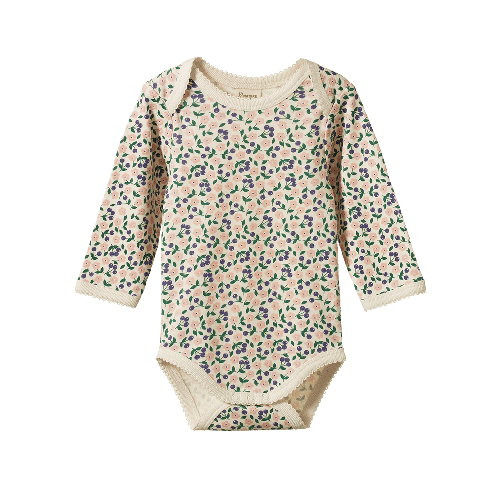 Long Sleeve Bodysuit - Briarwood Print