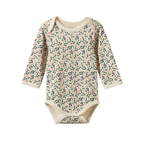 Long Sleeve Bodysuit - Briarwood Print