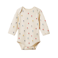 Long Sleeve Bodysuit - Delphine Print