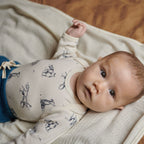 Long Sleeve Bodysuit - Foxy Print