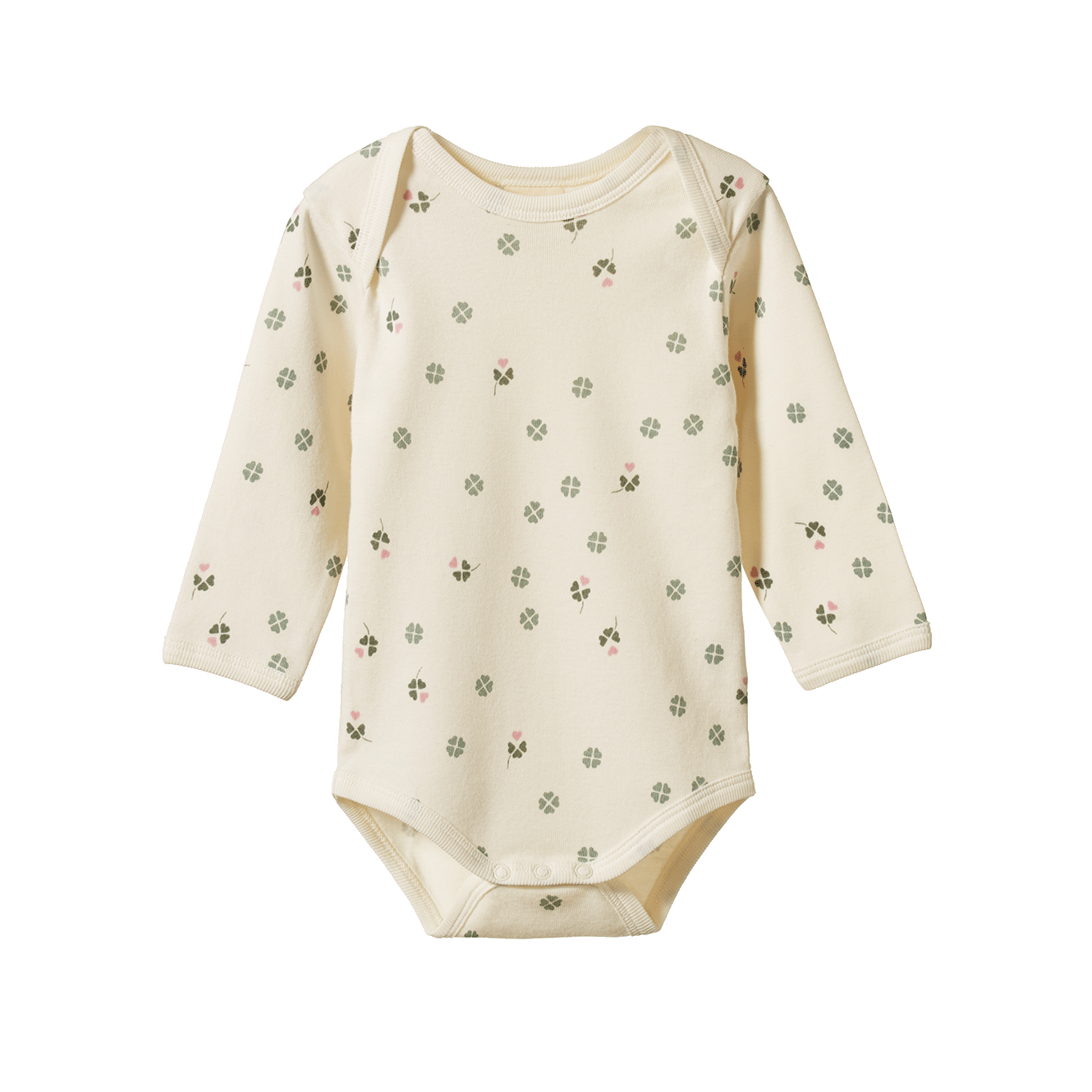 Long Sleeve Bodysuit - Lucky Print