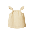Petal Top - Golden Stripe