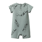 Quincy Romper - Raccoon Rhapsody Print