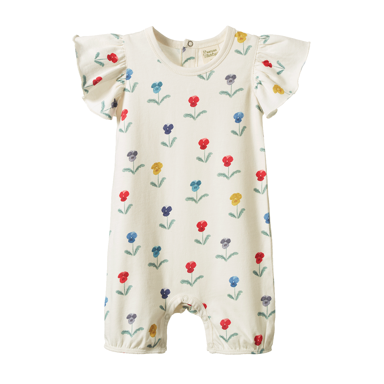 Nature Baby Tilly Suit - Delphine Blooms Print
