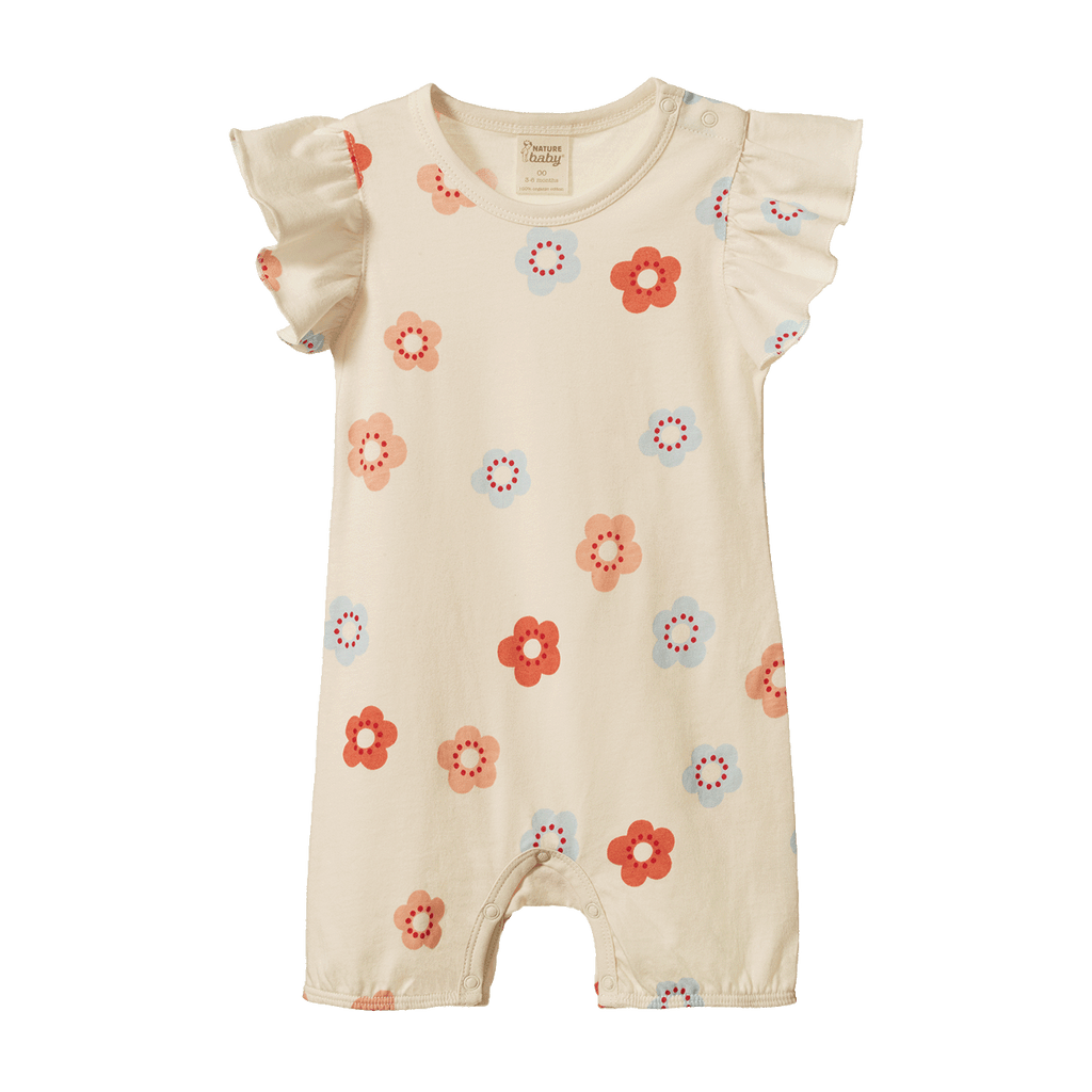 Tilly Suit - Flora Stamp Print