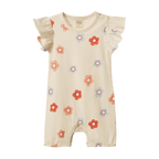 Tilly Suit - Flora Stamp Print