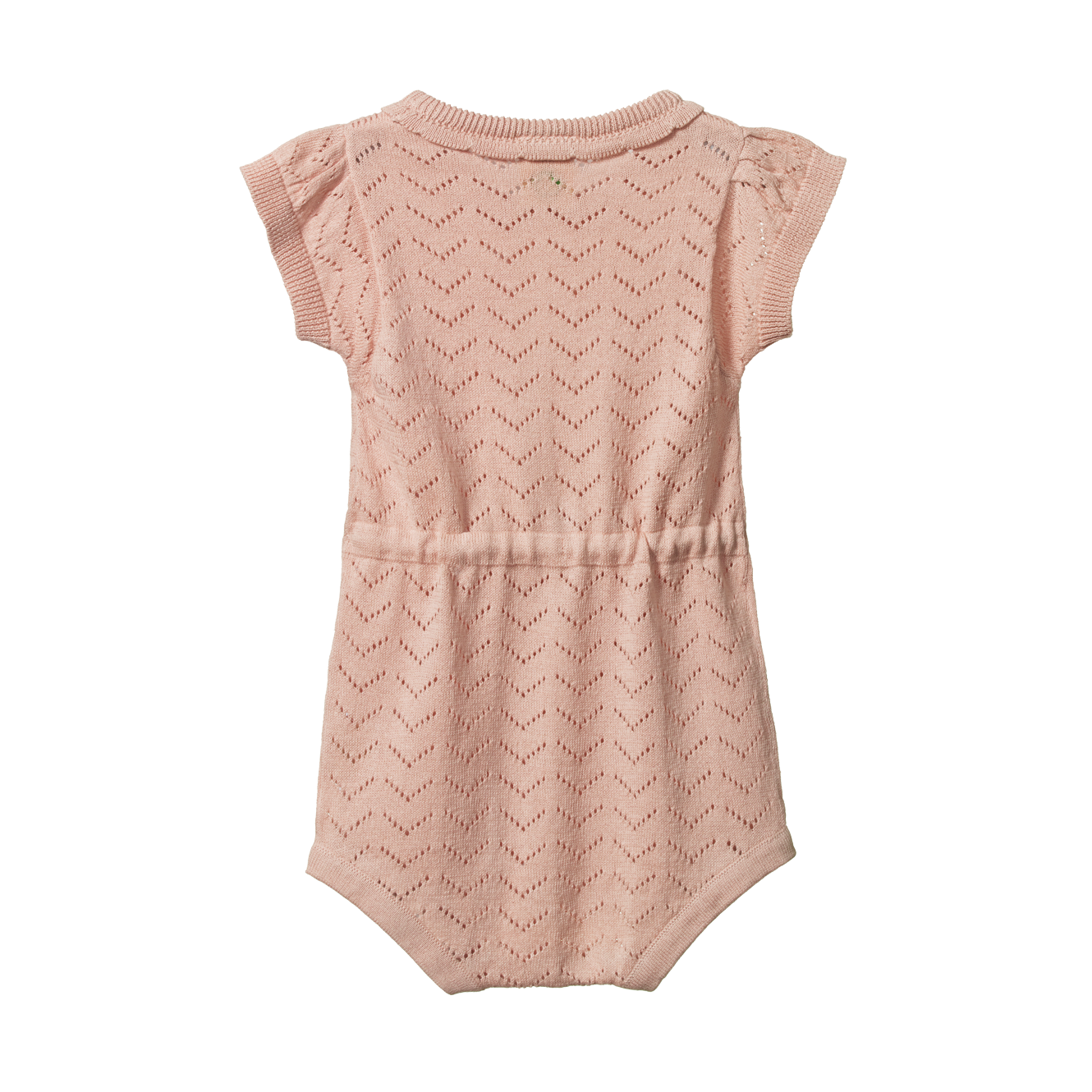 Nature Baby Lottie Suit - Rose Bud Pointelle