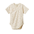 Short Sleeve Kimono Bodysuit Pointelle - Posey Blossom