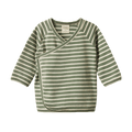 Kimono Jacket - Nettle Twin Stripe