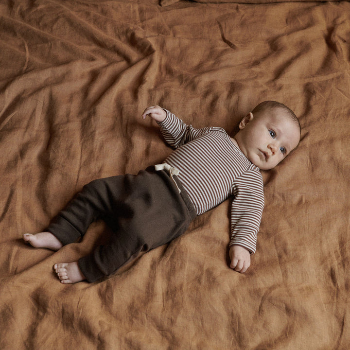 Nature Baby Drawstring Pants - Pinecone