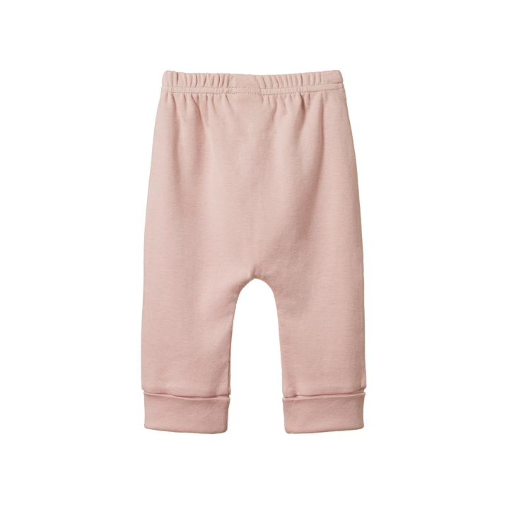 Nature Baby Drawstring Pants - Rose Bud