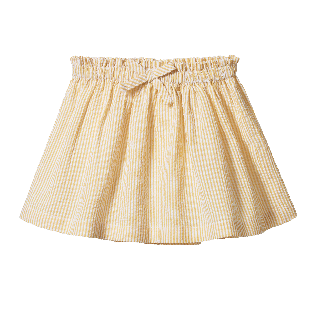 Nature Baby Orchard Skirt Seersucker - Golden Stripe