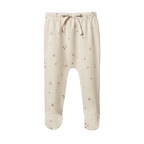 Footed Romper - Bumble Bee Print