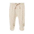 Footed Rompers Pointelle - Dandelion Print