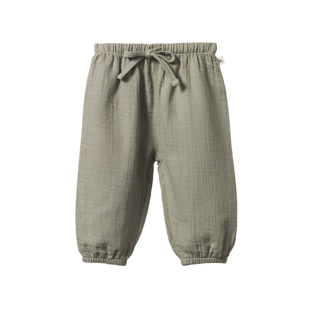Nature Baby Muslin Sunny Pants Brook Daisy and Hen