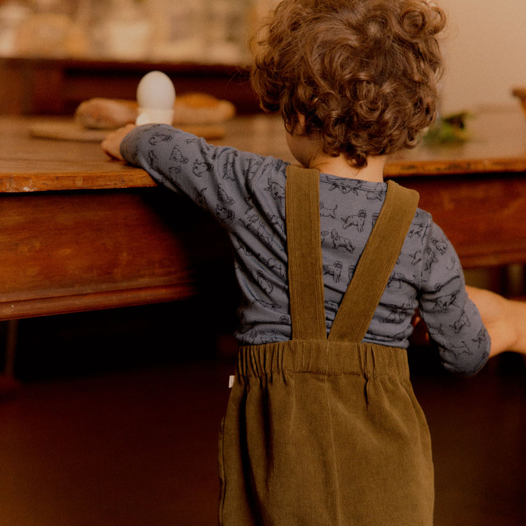 Nature Baby Tipper Overalls - Herb