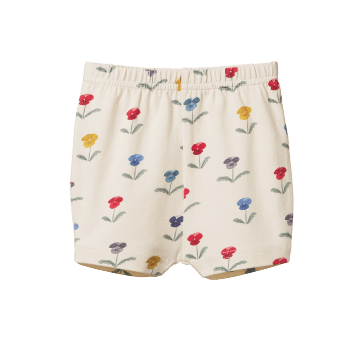 Nature Baby Selby Shorts - Delphine Blooms Print