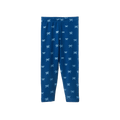 Leggings - Ribbons Blue Print