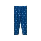 Leggings - Ribbons Blue Print