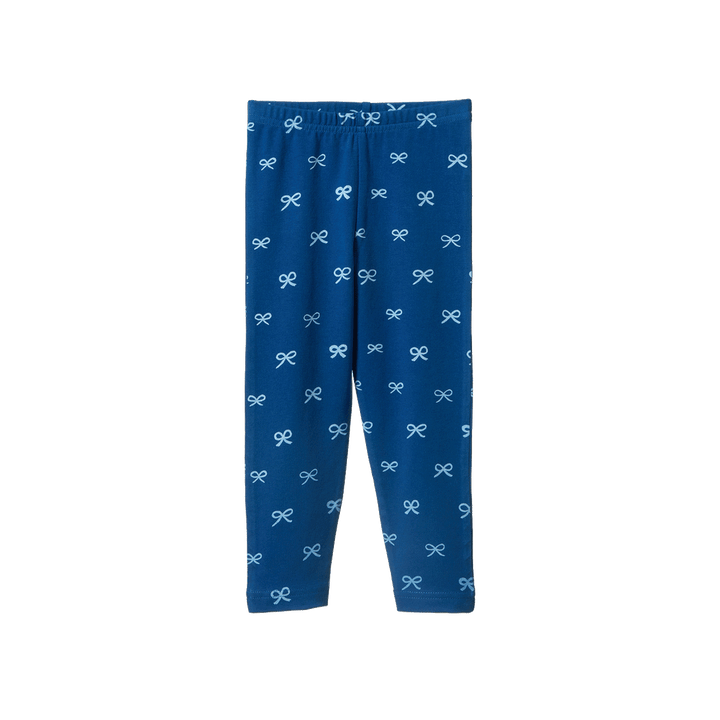Nature Baby Leggings - Ribbons Blue Print